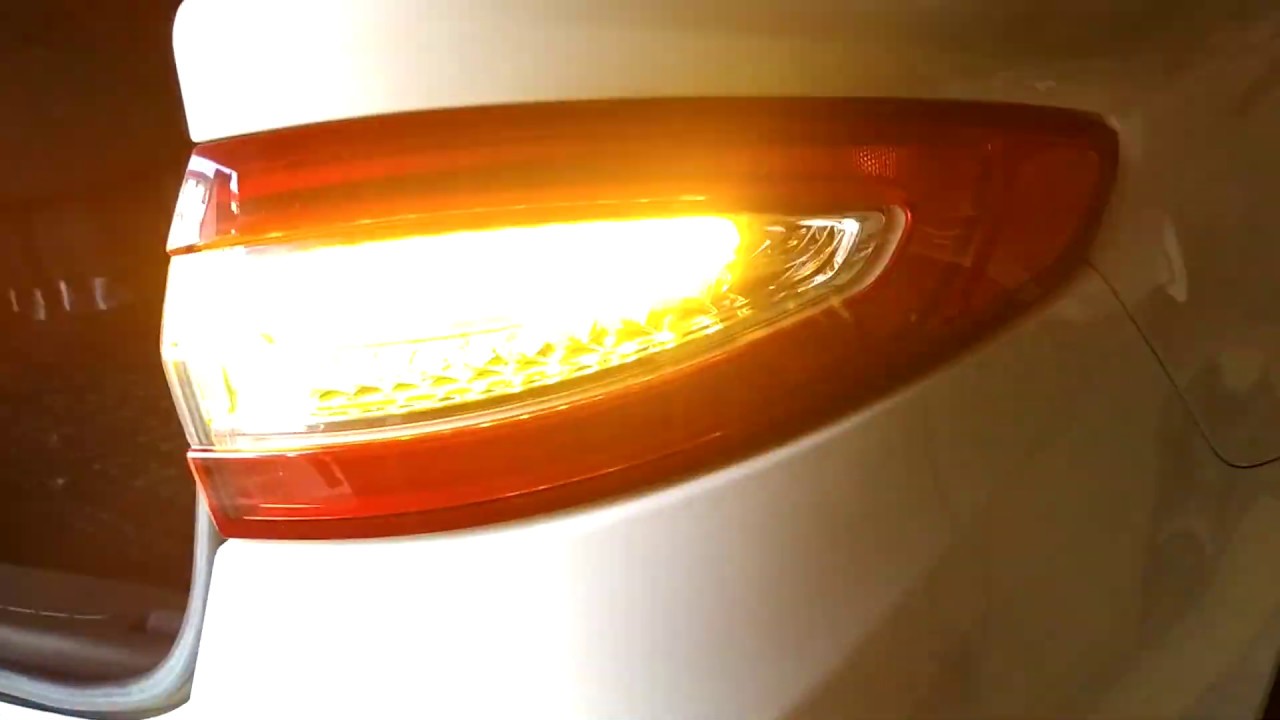 Задние фонари ford fusion