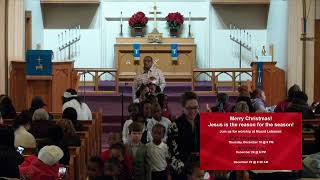12/12/2025 - K4 and K5 Christmas Program at Mt. Lebanon