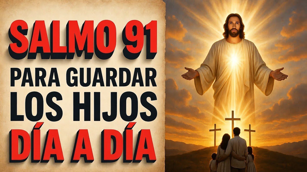 SALMO 91 PARA GUARDAR A LOS HIJOS Y A LA FAMILIA DÍA A DÍA 🕊️ Protección Divina y Cobertura Total