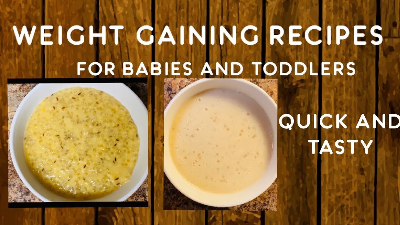 WEIGHT GAINING FOOD FOR BABIES AND TODDLERS SABUDANA KICHIDI AND
