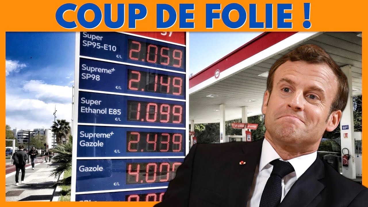 « 4 euros le litre ! » : coup de folie de Macron !