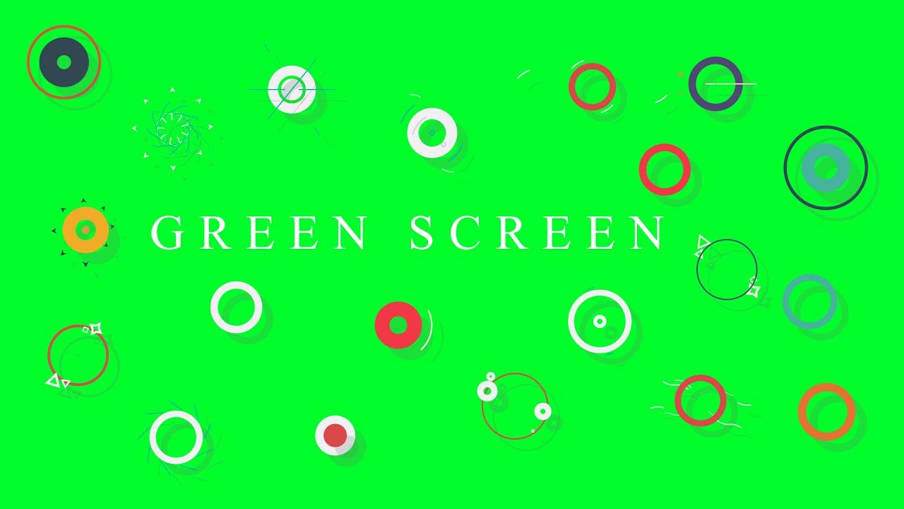 Claps Shapes Elements - Green Screen Video - Stock Video Footage - No ...