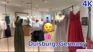 Rundgang In Duisburg Deutschland 4K مدينة ديسبورغ سياحي اجمل مدينة