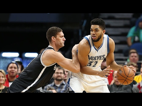 Brooklyn Nets Vs Minnesota Timberwolves Full Game Highlights Jan 28 2017 2016 17 NBA Season