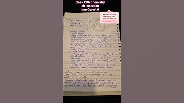 explain the resons of positive deviation and negative deviations? types of non ideal solution