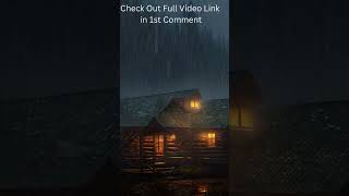 Rain Sound to Fall Sleep Instantly||Sound for Insomnia#Shorts #InnerPeace, Subscribe for more Videos