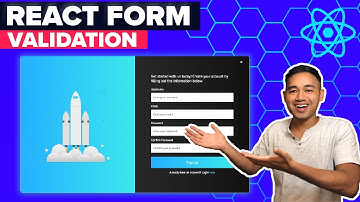 React Form Validation Using Custom Hooks Tutorial - Beginner React JS Project