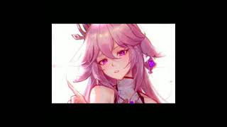 Yae Miko All Falls Down  Alan Walker Edit