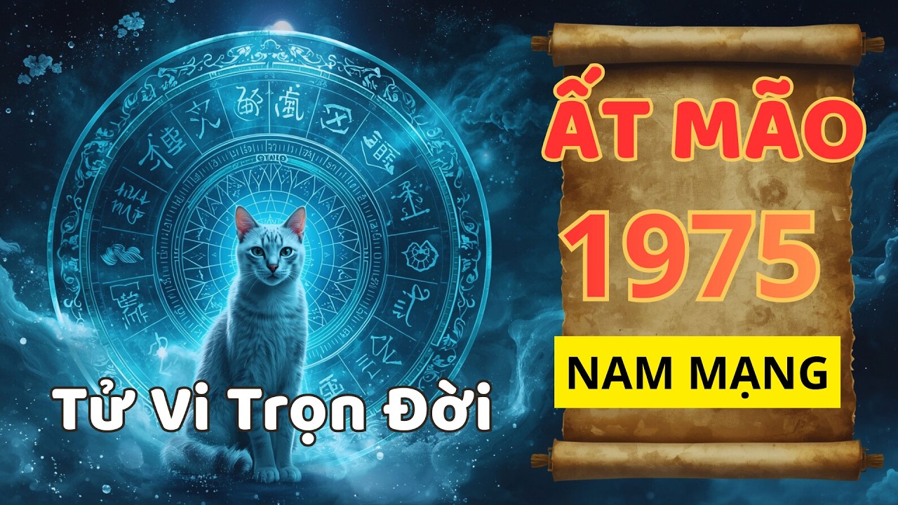 TỬ VI TRỌN ĐỜI – Tuổi Ất Mão 1975 Nam Mạng | Nội Lực Đại Khê Thủy Và Con Đường Bình An