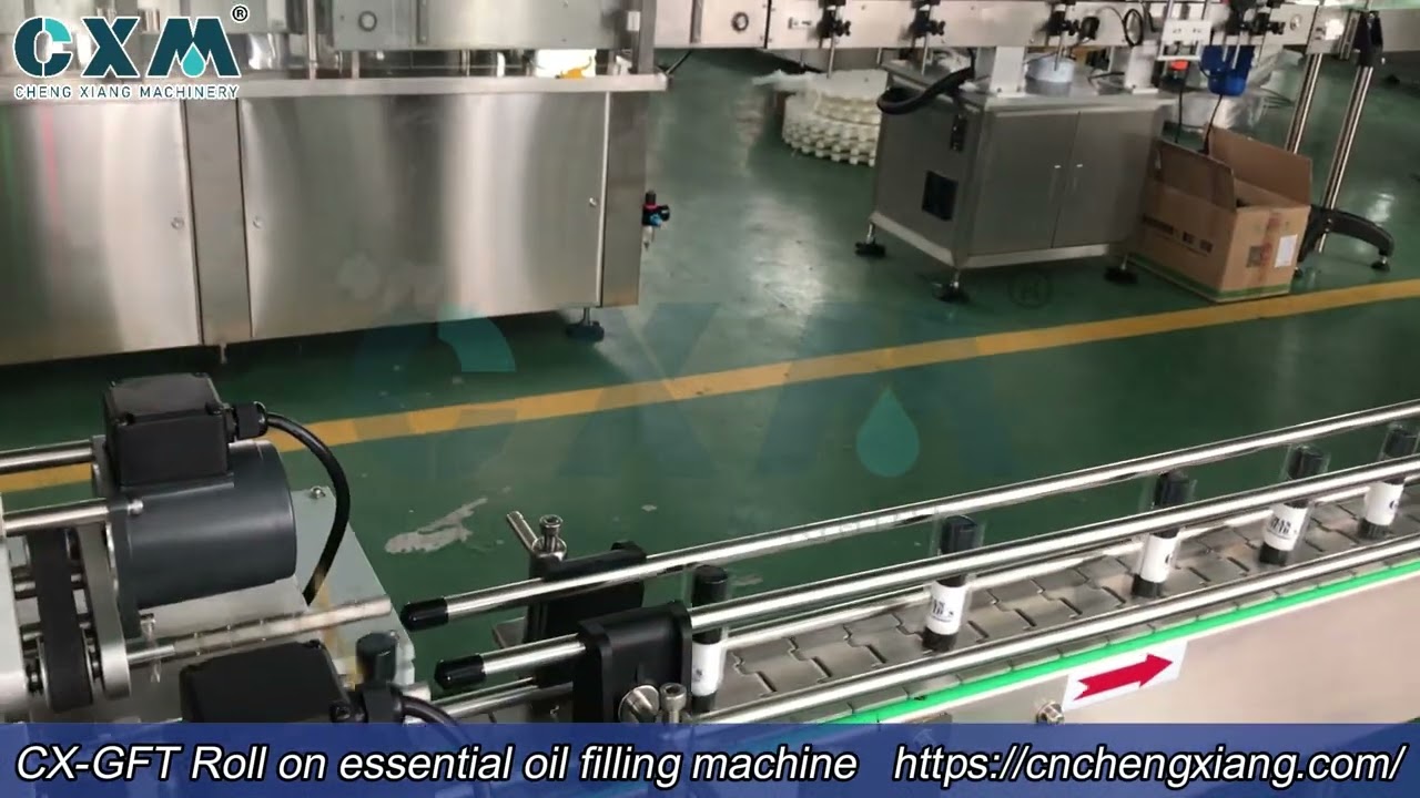 Automatic roll-on deodorant filling machine | Perfume roll-on bottle filling machine
