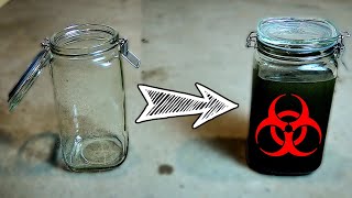 I filled this jar with TOXIC Water - I was Shocked by what was inside!