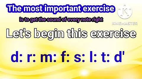 Tonic solfa made easy # for beginners#