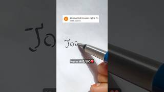 Joanna ✍🏻 #shadowlettering #writingtechniques #customname #letteringart #shorts #letteringstyle