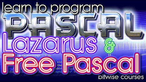 Lazarus and Free Pascal  - your first program