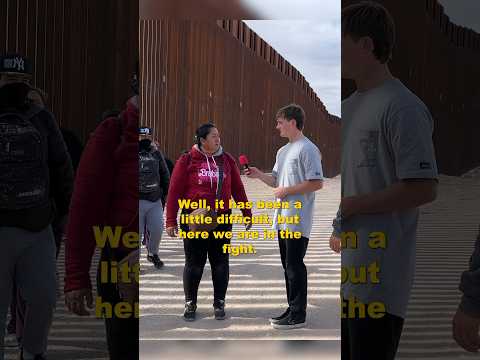 Interviewing ILLEGAL immigrants at U.S. border #news #border #interview