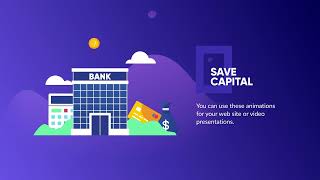 Bank Sequence Concept | Motion Graphics