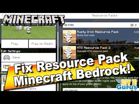 How You Can Fix Problems with a Minecraft Bedrock Edition Custom Resource Pack that&rsquo;s Not Working