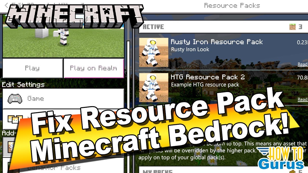 39 Awesome How to put texture packs on minecraft bedrock servers for Streamer