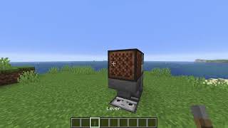 how to make a automatic music disc player in minecraft