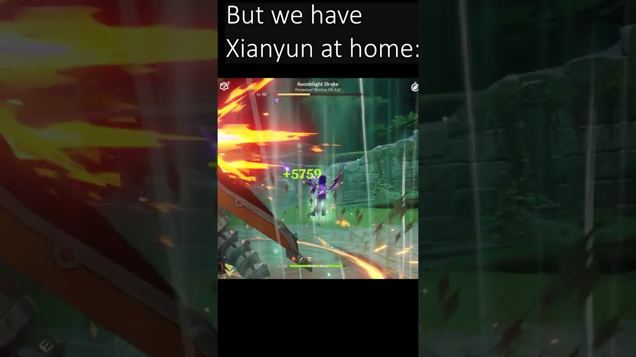 But we have Xianyun at home:  