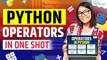 Python All Arithmetic, Logical, Assignment, Identity, Bitwise & Membership Operators in 1 Video