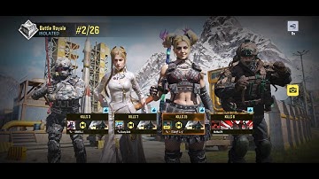 Ranked #2/26 - What a great team! - COD Mobile Gameplay Battle Royale