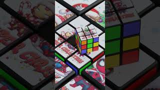 Satisfying "Christmas" Infinite Rubik's Cube Loop 🧩🌀 #shorts #art #christmas