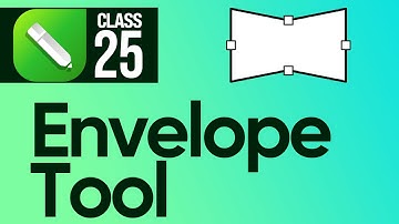 Envelope Tool in CorelDRAW 2021 Class 25 - Urdu / Hindi