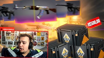 ABRI A CAIXA MAIS ANTIGA DO CSGO! *Ganhei FACA de CSGO!* - Valve vs CSGO.Net