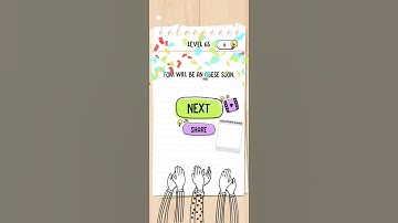 Brain test Level 65 Our cat still is hungry