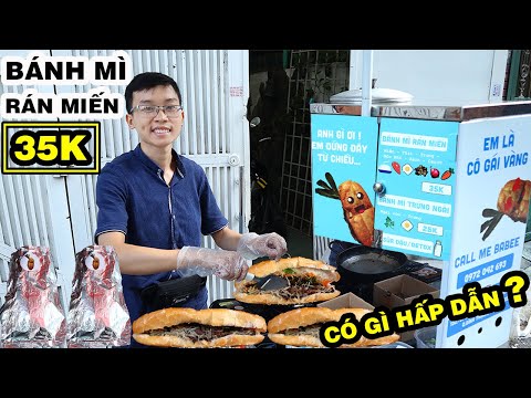 Video Em Trai Khởi Nghiệp Món BÁNH MÌ RÁN MIẾN 35K Duy Nhất... - youtube