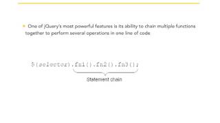 Famous jquery chaining 12 Wealth