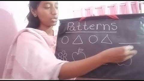 UKG , Maths : Patterns