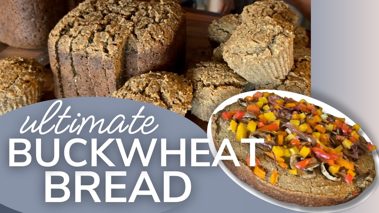 The BEST Buckwheat Bread Recipe || Vegan, Gluten-Free, & SO GOOD