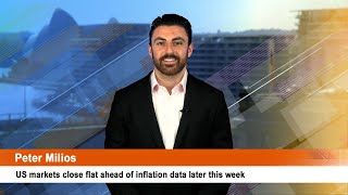 US markets close flat ahead of inflation data later this week