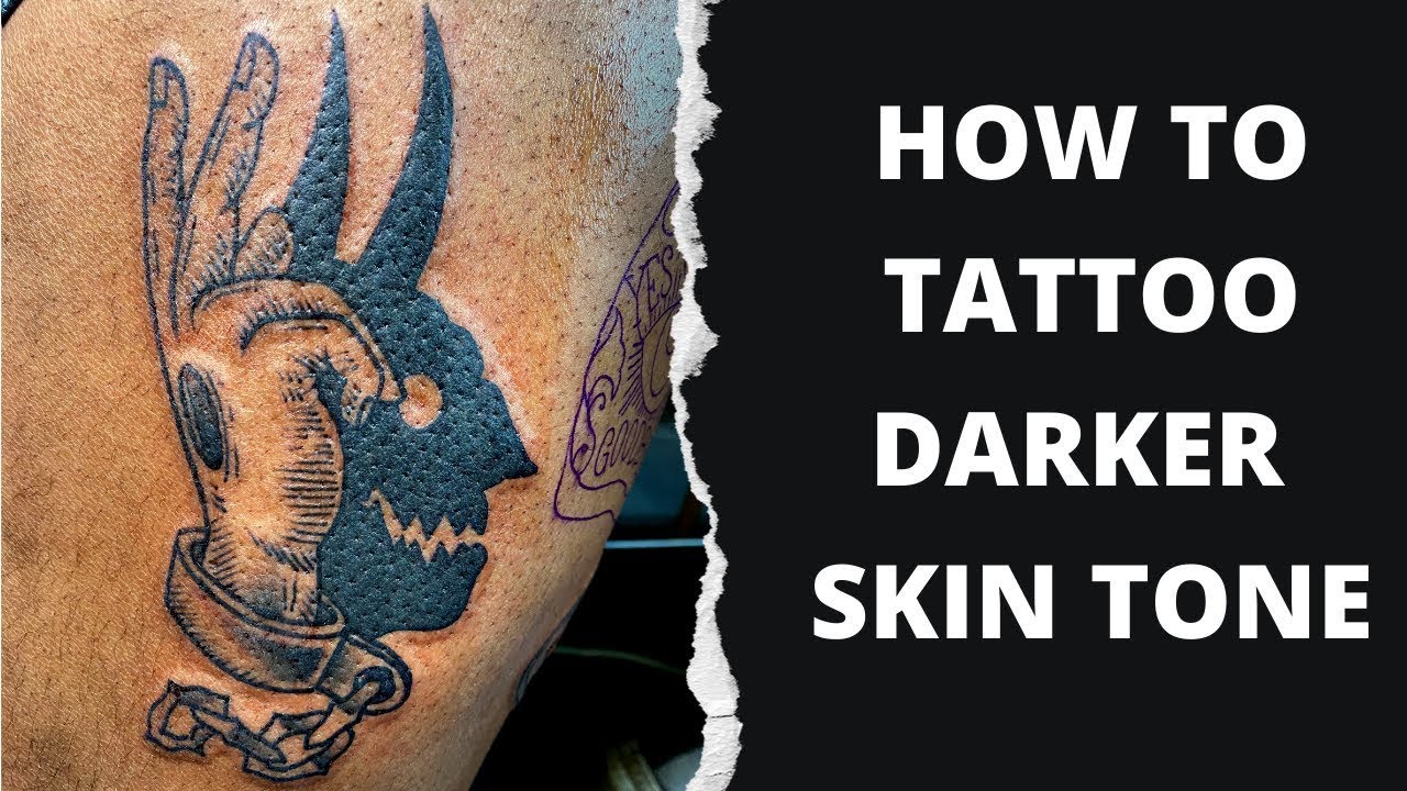 Discover 77+ dark skin tattoo ideas best