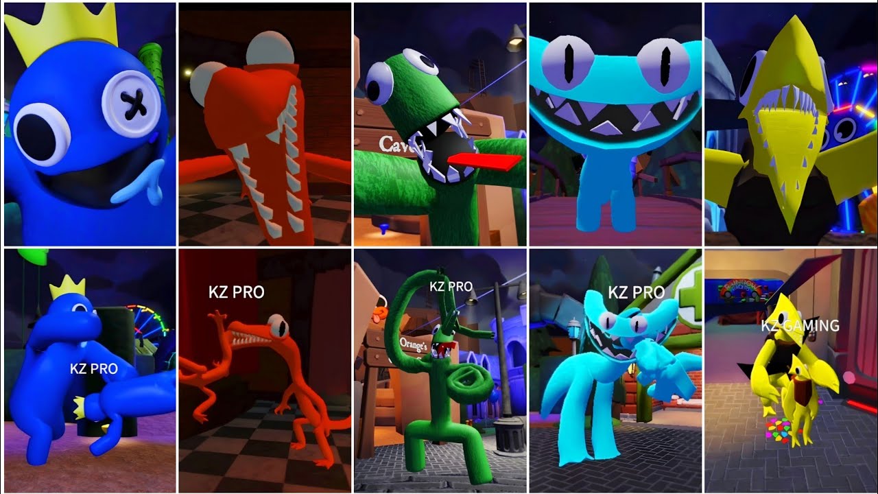 The SCARIEST Way to Play! Rainbow Friends 1 & 2 (Epic 3rd Person