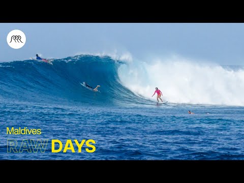 RAW DAYS | Around Maldives | Awesome surfing trip