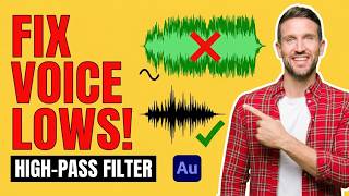 Adobe Audition High-Pass Filter Explained for Voice Audio