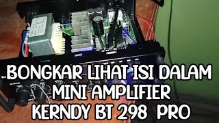 Bongkar Mini Amplifier KERNDY BT 298 PRO