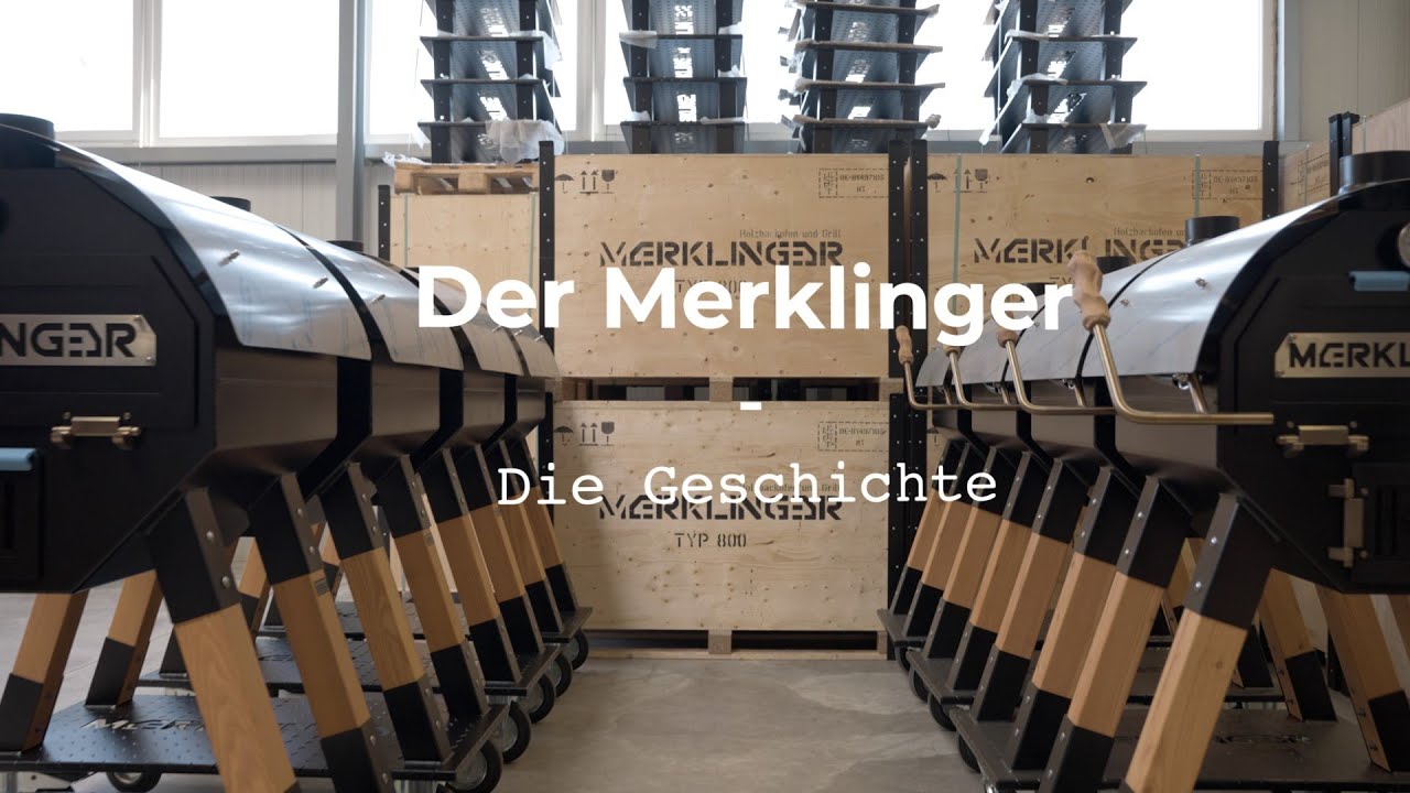 Der MERKLINGER - Premium Holzbackofen und Grill - YouTube