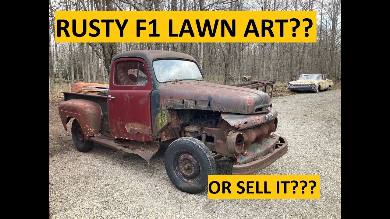The Field Find Will It Run Ford Flathead Yard Art Truck YouTube
