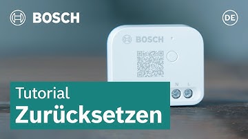 Zurücksetzen des Smarten Relais I Bosch Smart Home