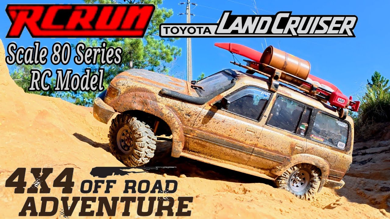 Toyota Land Cruiser 80 Rc Run 80 Model Rc off-road Trail Adventure