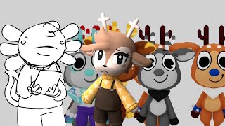 ALL THE DEER!!!