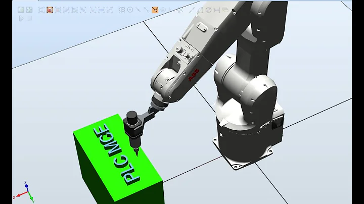 Draw PLC MCE using AutoPath on RobotStudio