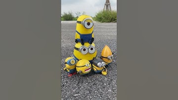 Unboxing of Giant Mega Minion Despicable Me 4 & Brainrot Universe Tung Tung Tung Collection ASMR