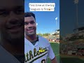 first time at the big league is fire!