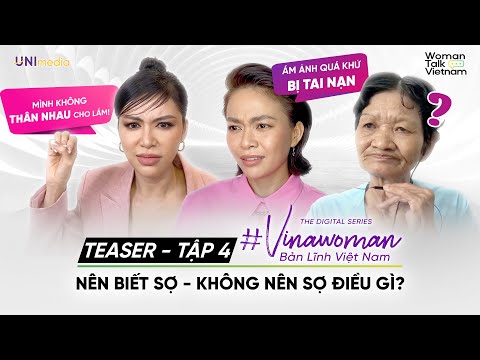 VINAWOMAN TEASER TẬP 4 | Mâu Thủy ÁM ẢNH quá khứ bị tai nạn, bị Minh Tú đáp trả KHÔNG THÂN THIẾT?
