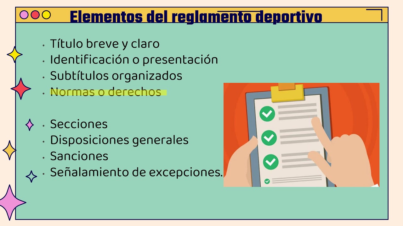 Proyecto 6 Reglamento deportivo 2° - YouTube